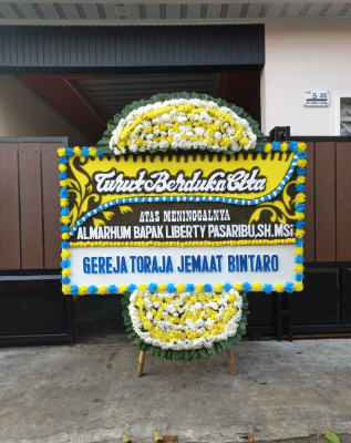 Papan Bunga Duka di Kalijambe